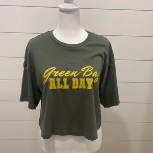 Green Bay Cropped Tee